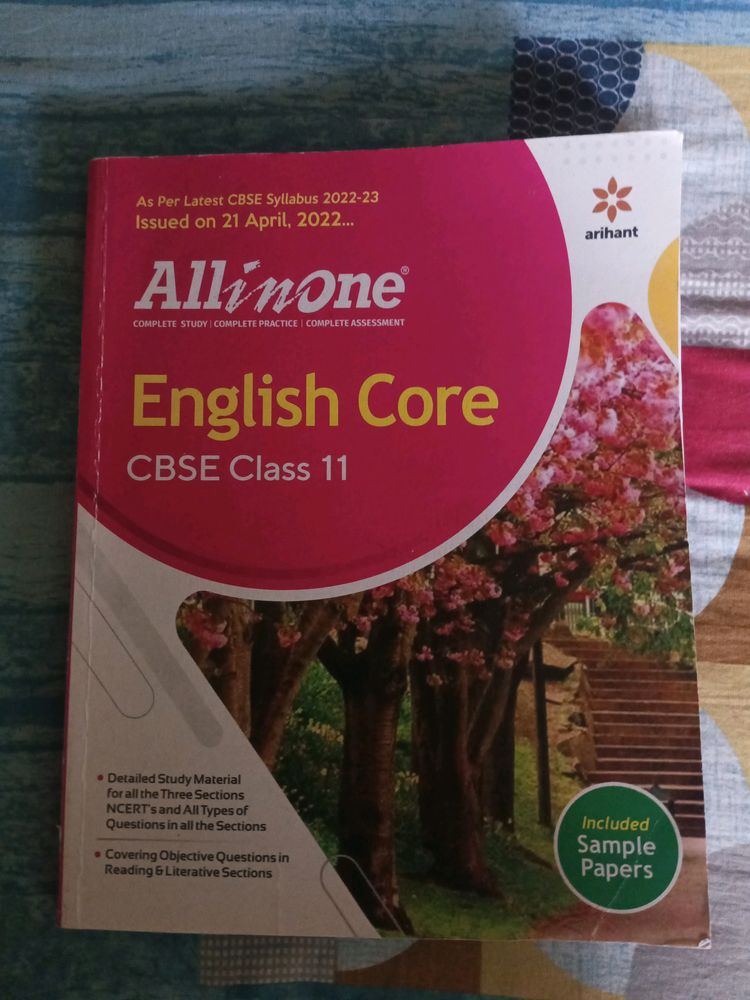 Arihant All In One English Core CBSE Class 11