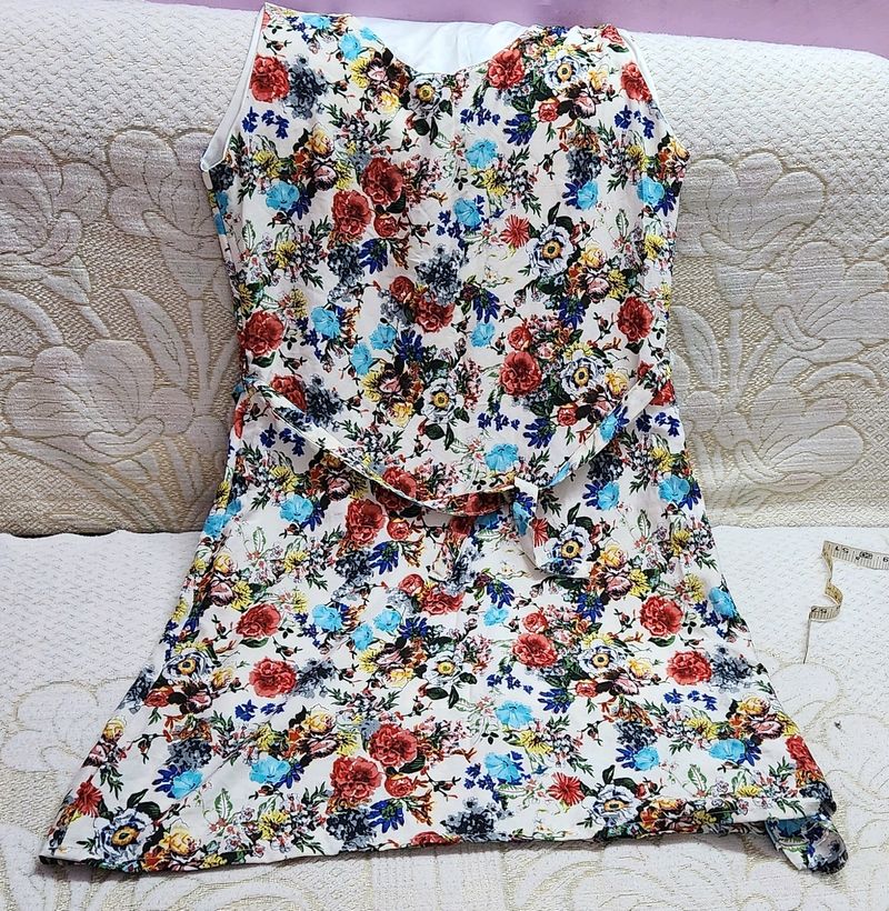 Flower Printed Dress