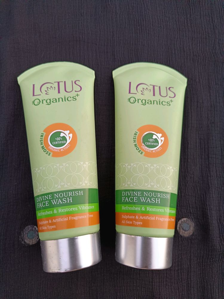 Combo🌟Pack Of 2 ❤️ Sealed Lotus Face Wash ❤️