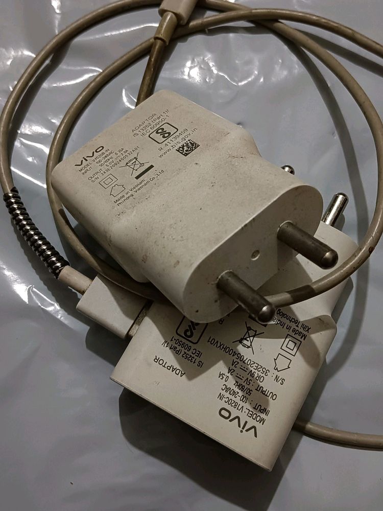 Original Vivo Adaptor And Data Cable