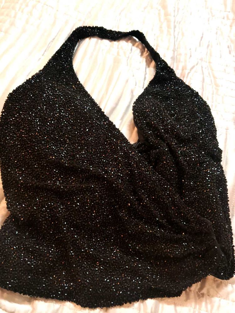 Wrap Me Up Sexy Sequins Top