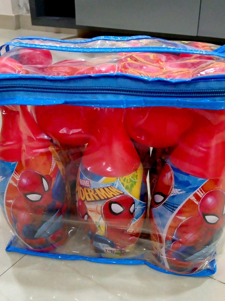 Toy Bowling 🎳 Set (Spiderman)