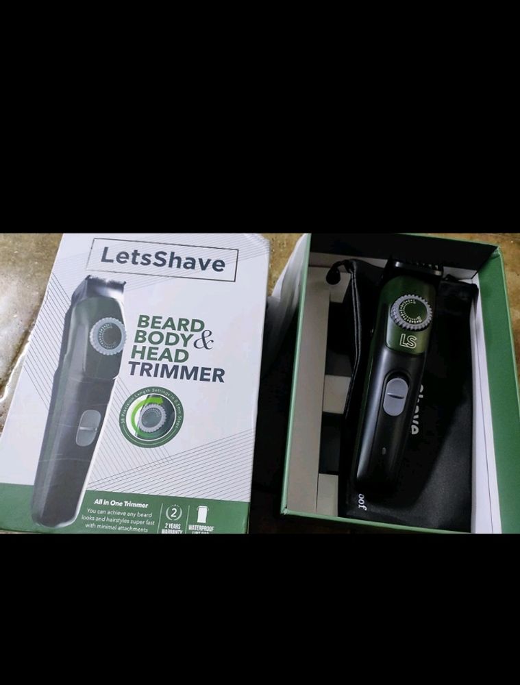 Lets Shave Beard Body Head Trimmer