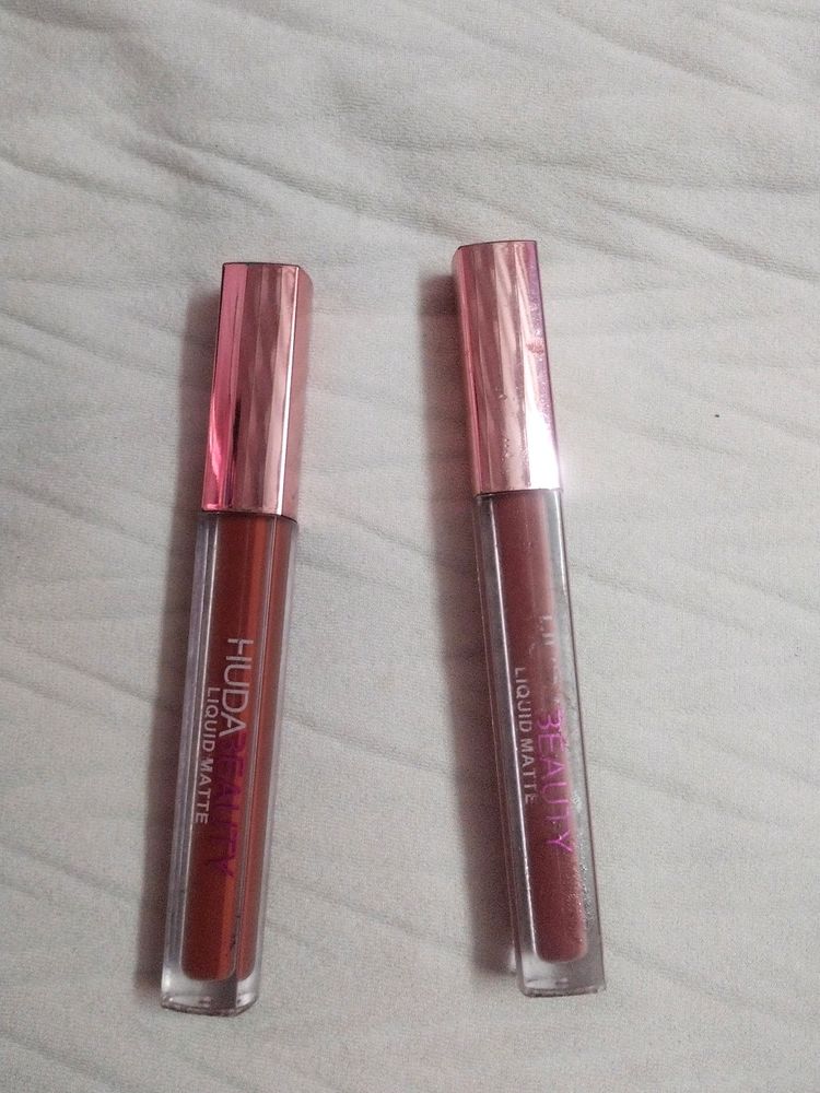 Combo Of Two Lipstick Nude Pink And Dark Brown