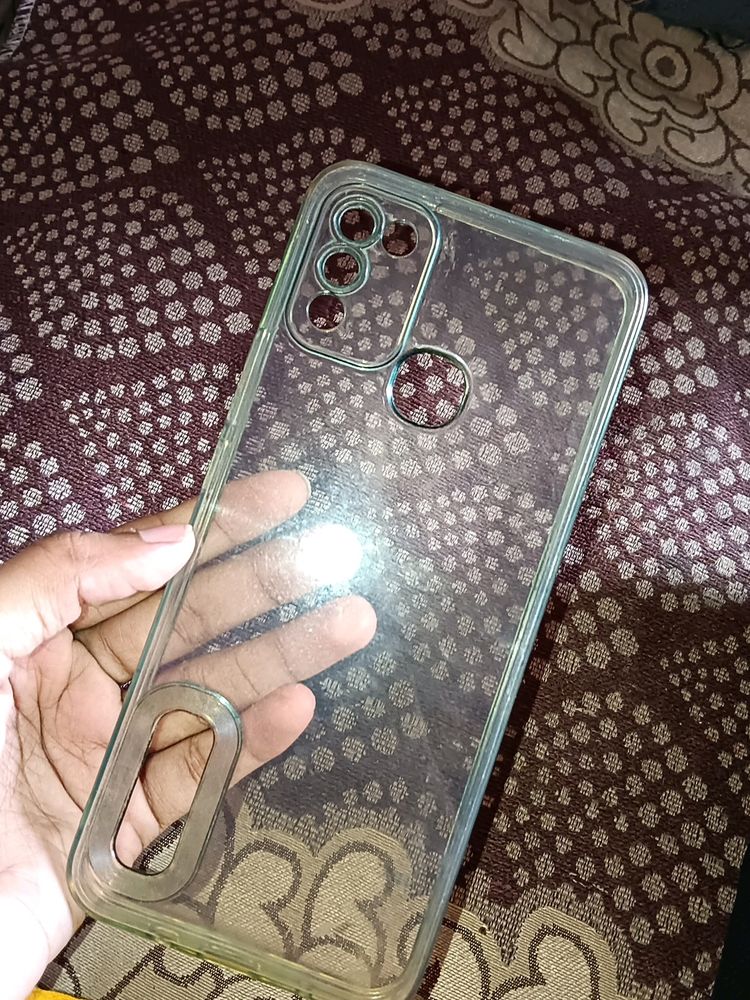 Infinix Hot 10 Play Transparent Back Cover