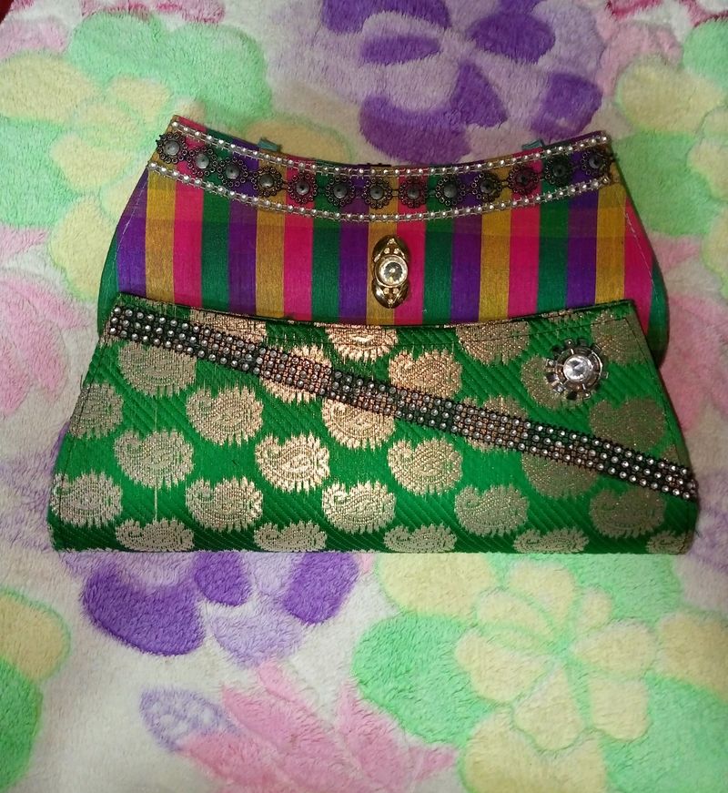 Women's Clutches Combo Multi Colour