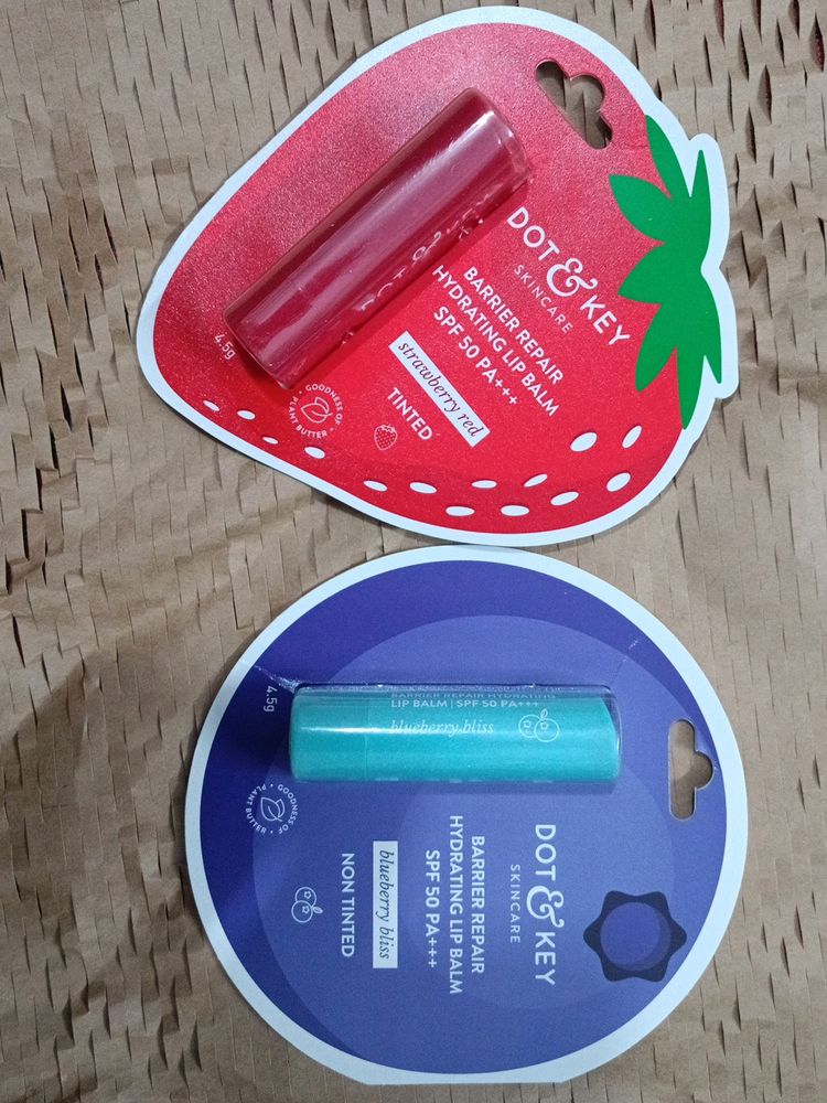 Combo Of 2 Dot & Key  SPF 50 PA+++ Lip Balm