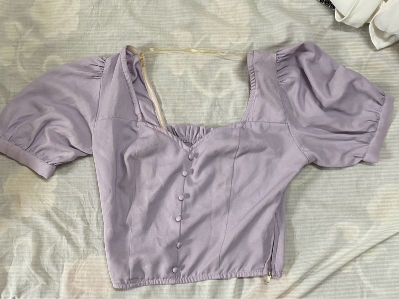 Cute Lavender Top