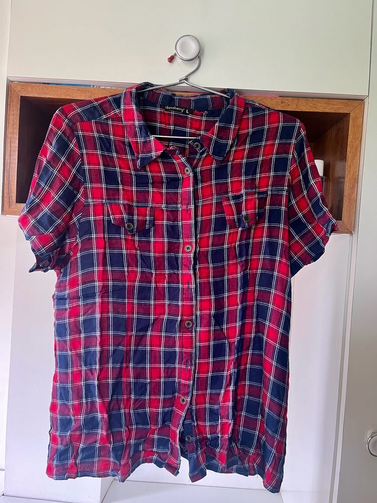 Red Checked Shirt