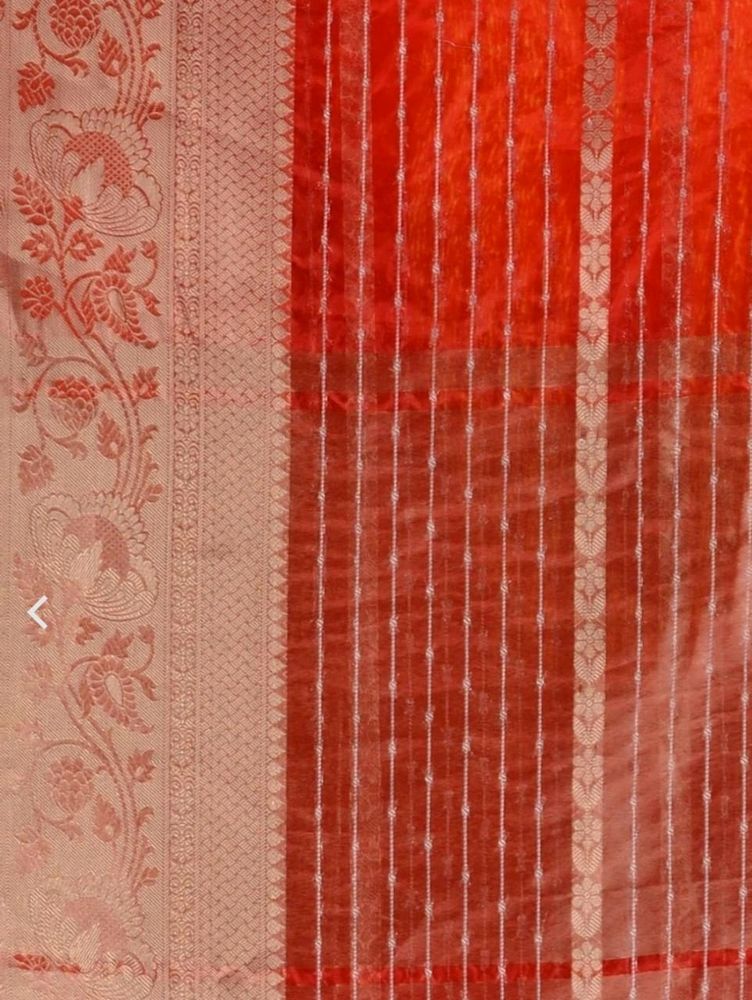 Organza Silk Saree For Festival Dhamaka