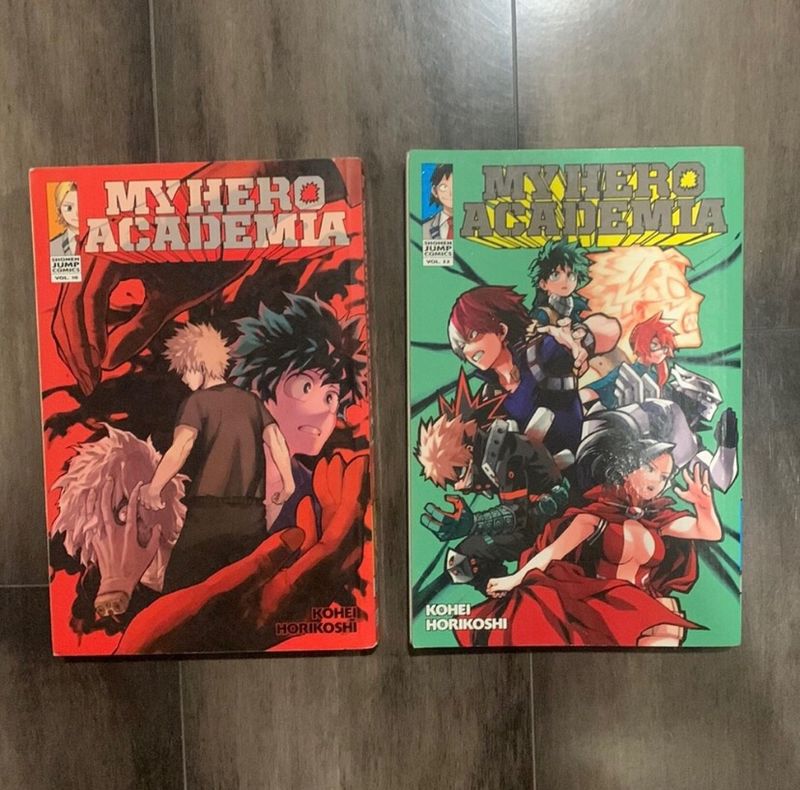 Set Of 2 My Academia books