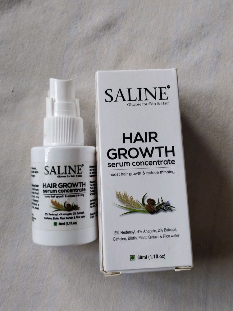 Saline Hair Growth Serum