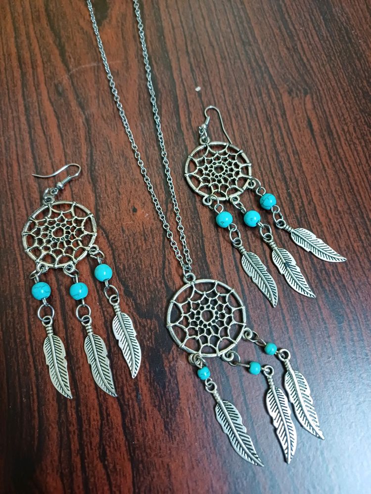 Dreamcatcher Pendant Set