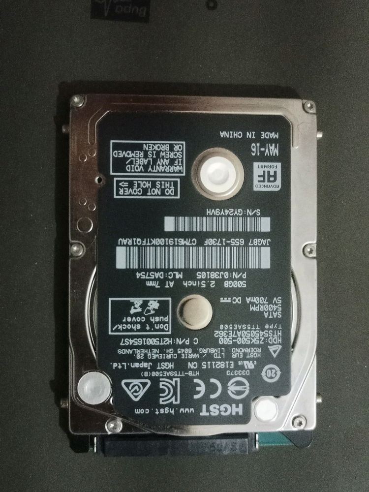 500GB MacBook HDD