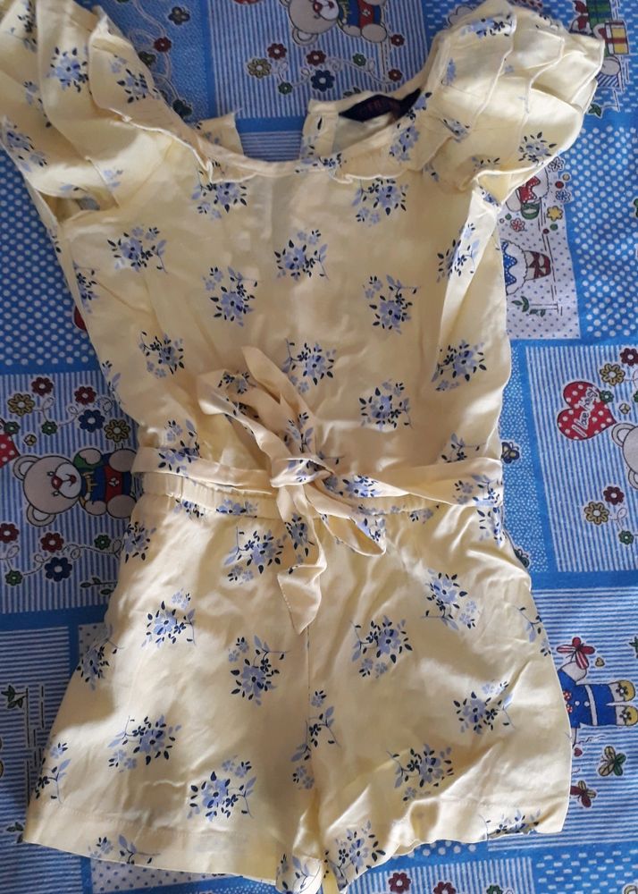 Yellow Playsuit