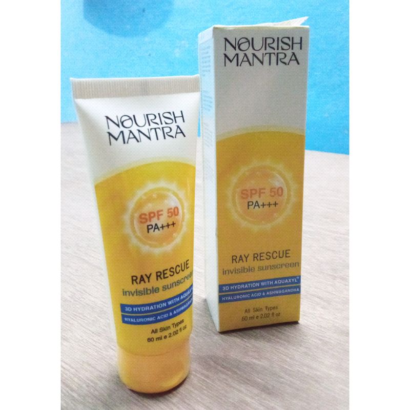 Nourish Mantra Sunscreen 💛