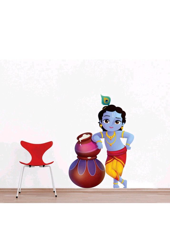 Wall stickers Krishna Self Sticking