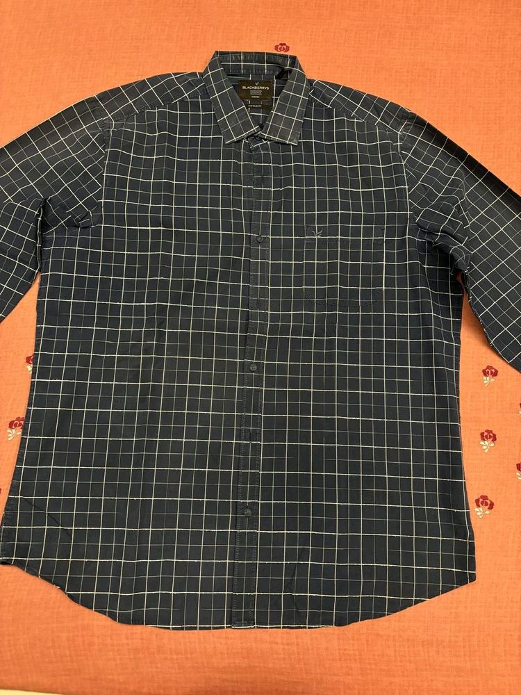 Dark Blue Shirt Mens