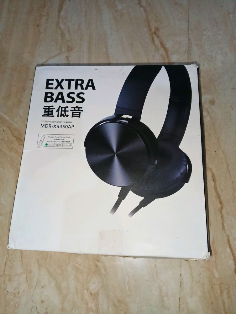 Extra Bass Wired Bluetooth Headphone