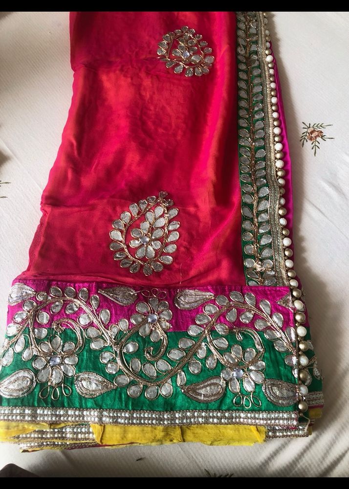 Colourful Gota Saree