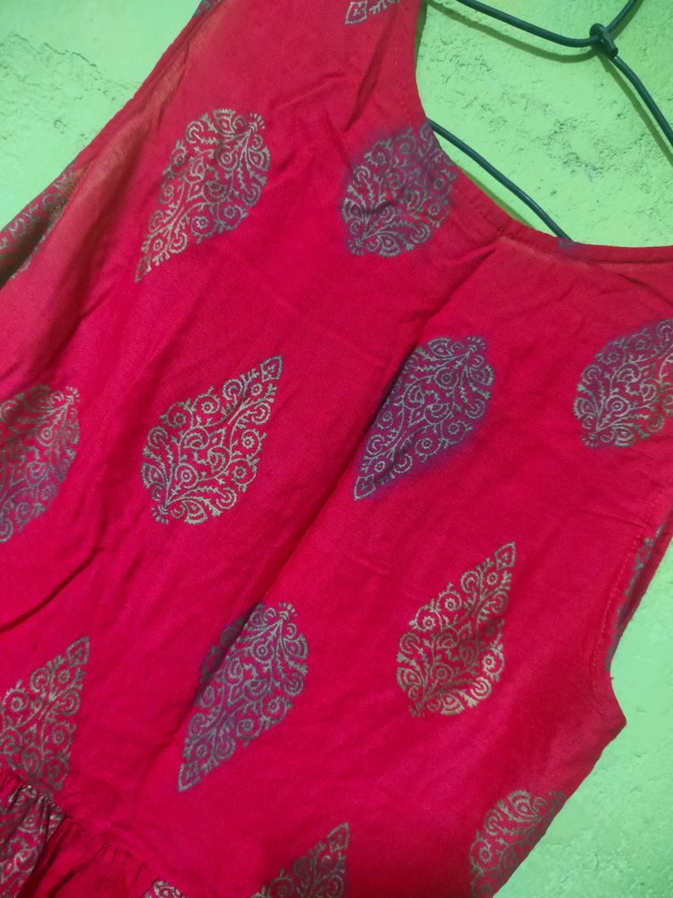 Jaipuri Kurti Sharara Set (No Duppata)