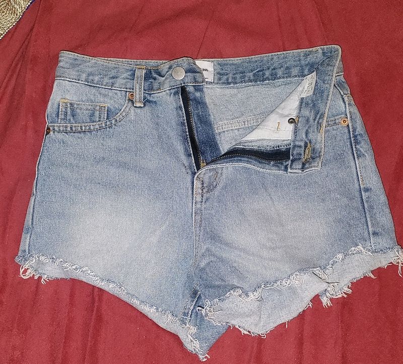 Denim Blue Shorts