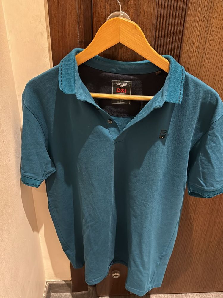 T-shirt Teal Colour