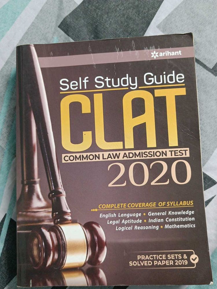 Its A Book For The Study Of Law Entrance Test