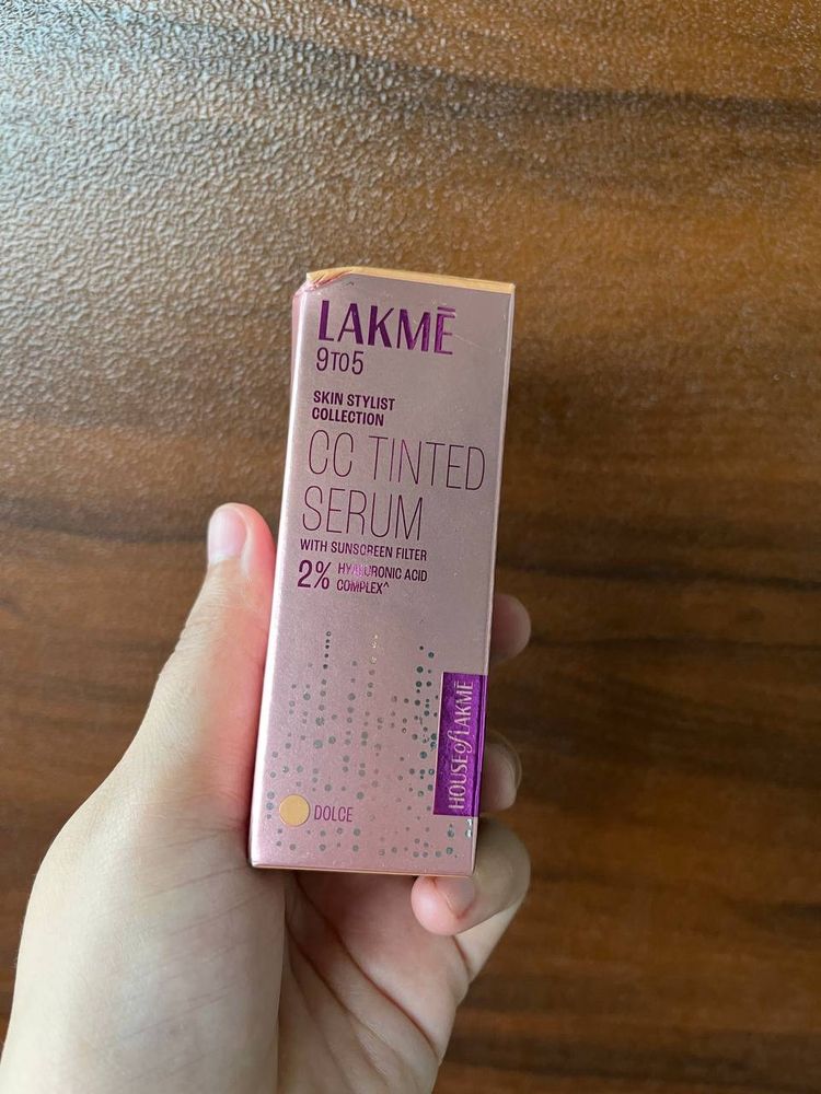 LAKME Cc Tinted Serum With 2% Hyaluronic Acid