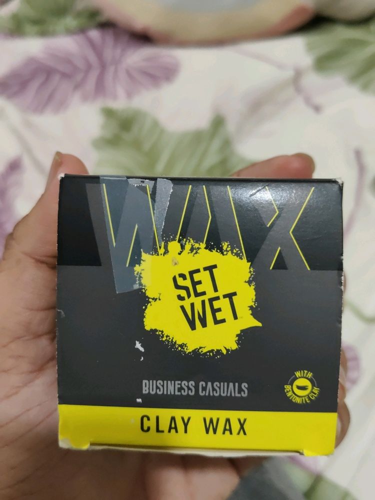 SET WET CLAY WAX