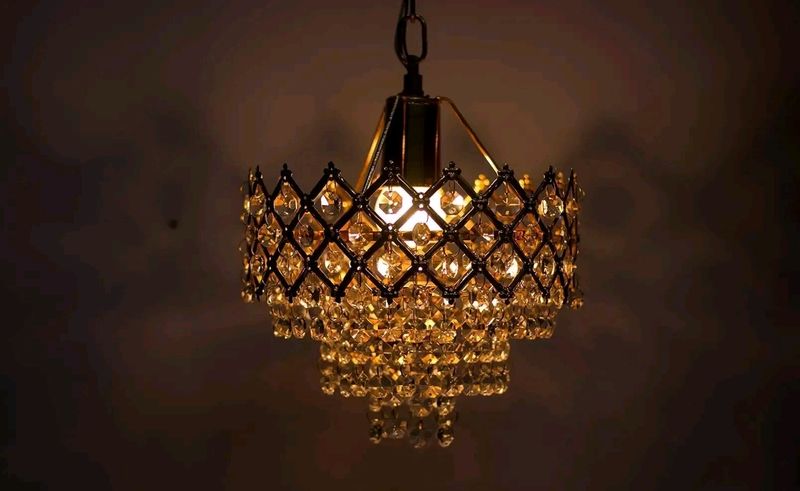 Lamp Ceiling Light Jhoomar-Corded Electric(Glass)