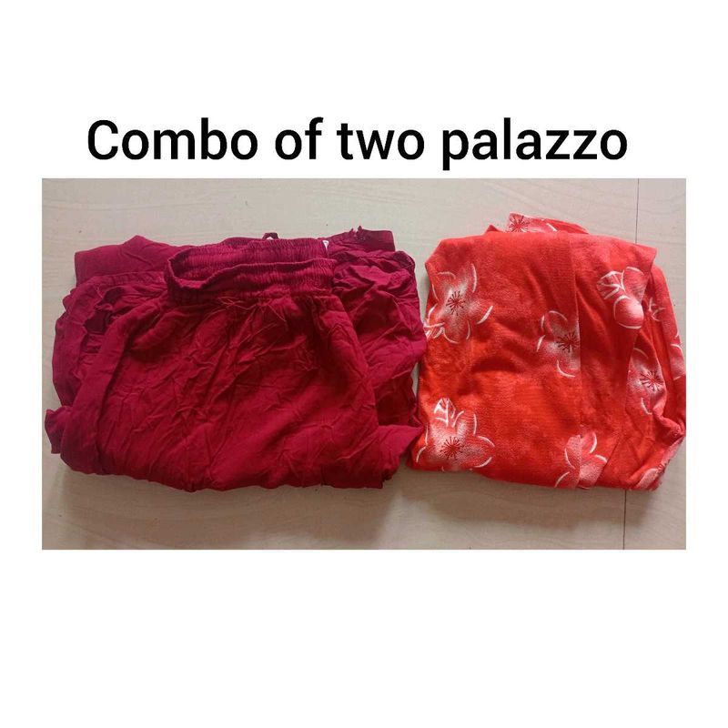 Daily Two Sets Of Palazzo