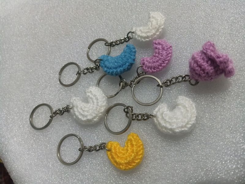 Crochet Moon Key Chain Combo