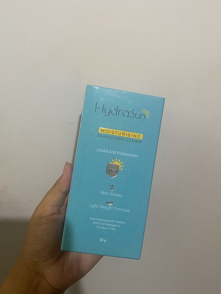 Newly Packed Sunscreen Cream