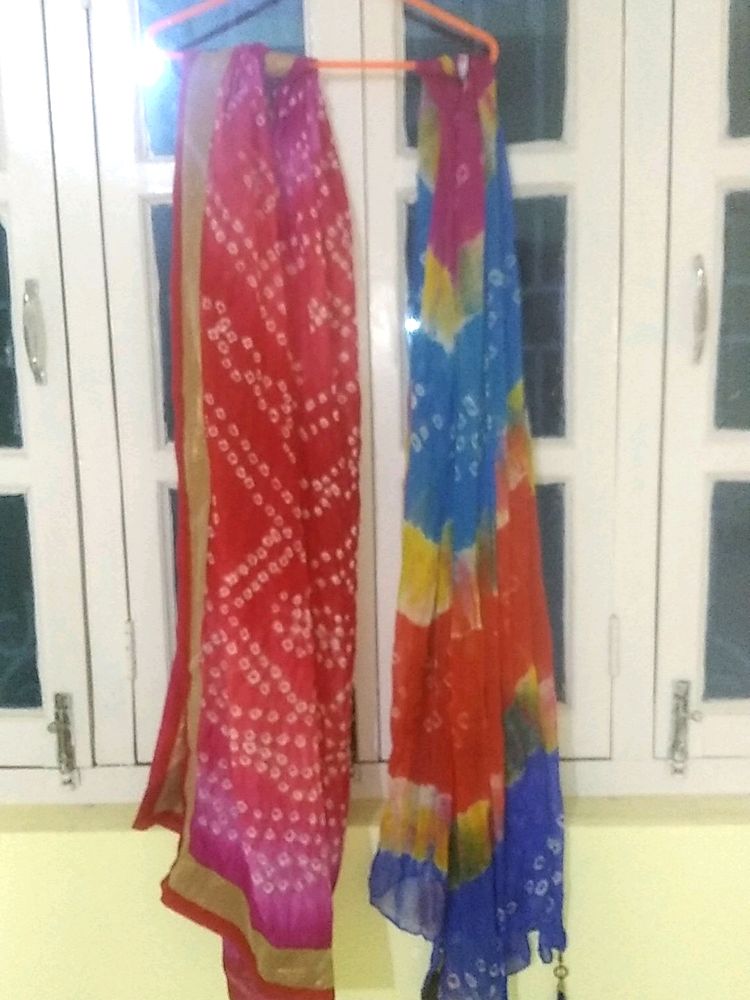 Combo Of 2 Jaipuri Dupatta