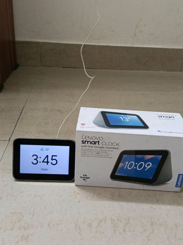 Lenovo Smart Clock | Speaker With Display