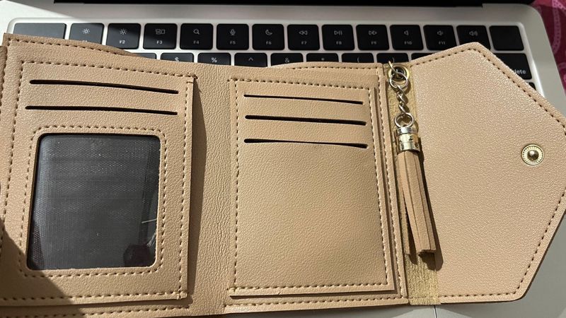 Women Beige Wallet