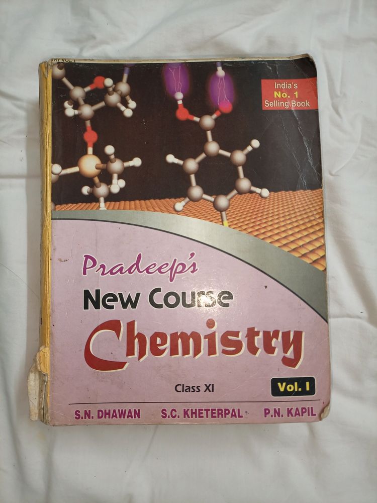 Pradeep Chemistry Book, Class 11th Vol.I