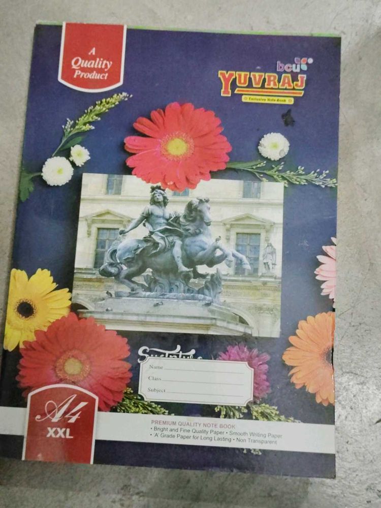 A4 Yuvraj Notebook