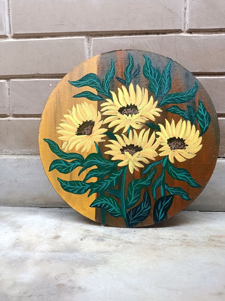 Sunflower Canvas Painting