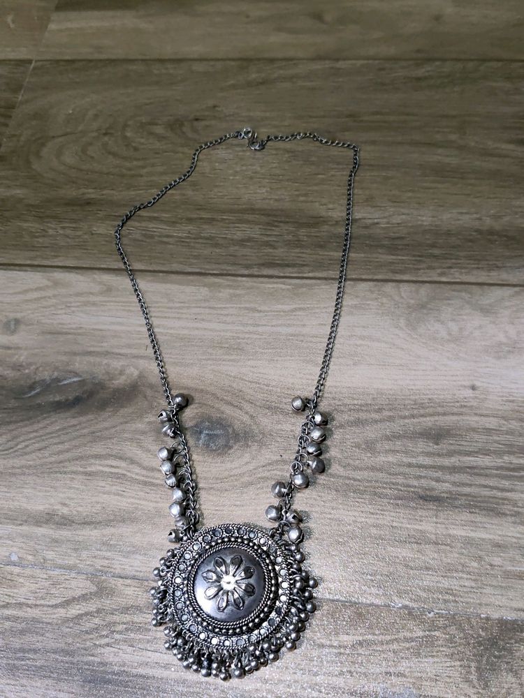 Oxidised Necklace