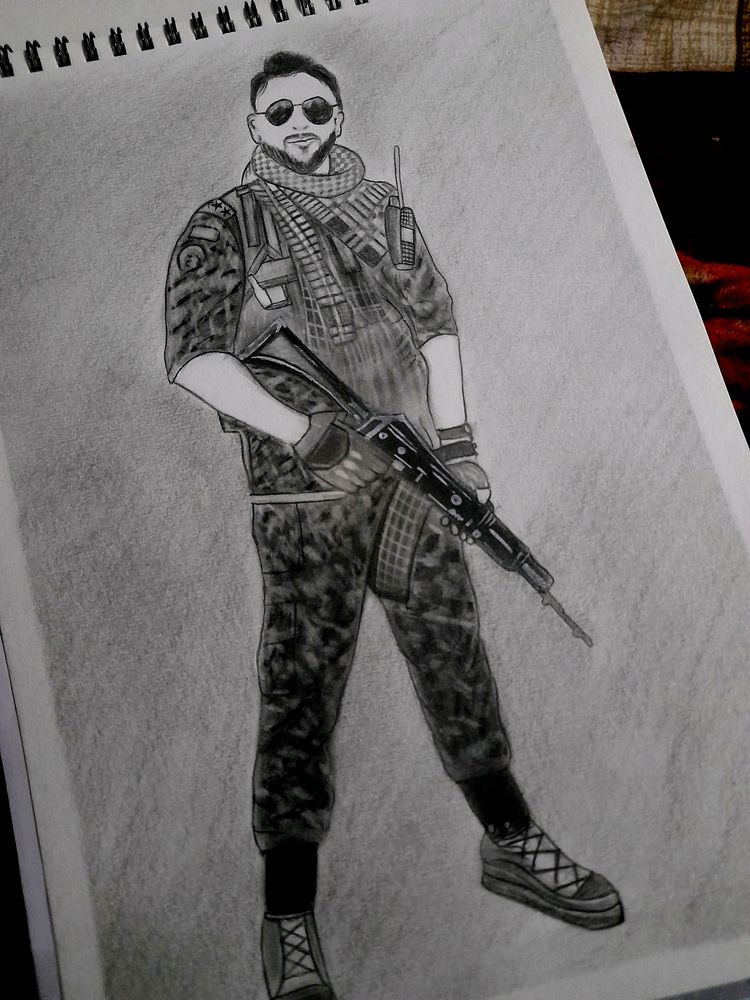 Army Men Sketch