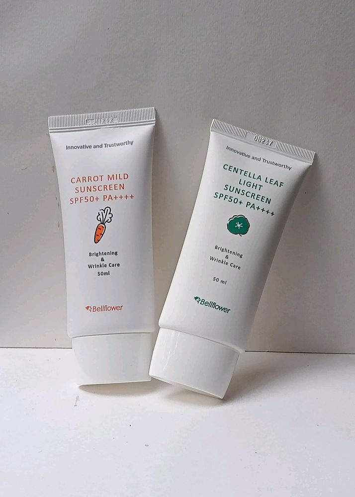 {K-beauty} Bellflower Sunscreen Combo