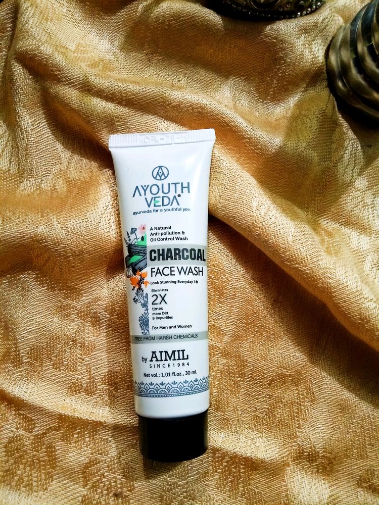 AYOUTHVEDA CHARCOAL FACE WASH