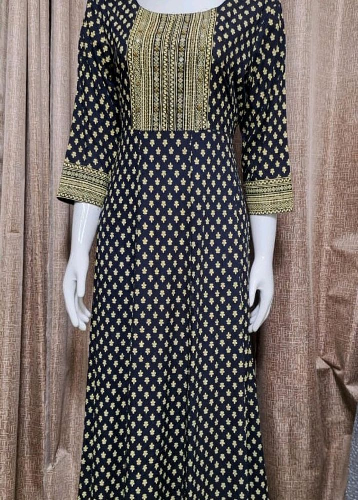 Kurti Top - Anaarkali Pattern