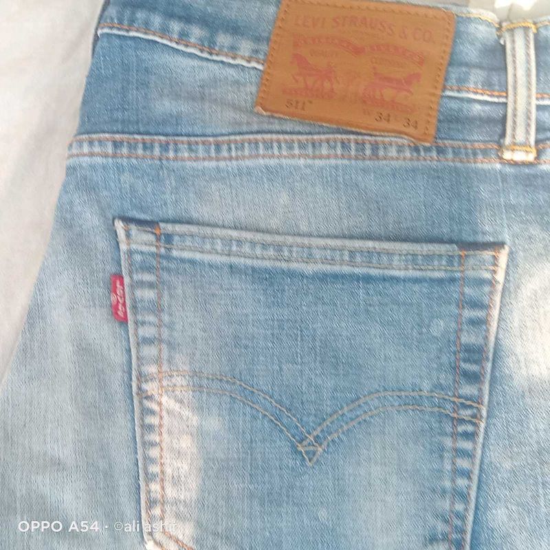 1 Pice Of Jeans Blue Good Condition