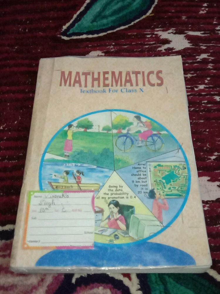 Mathematics Textbook For Class X