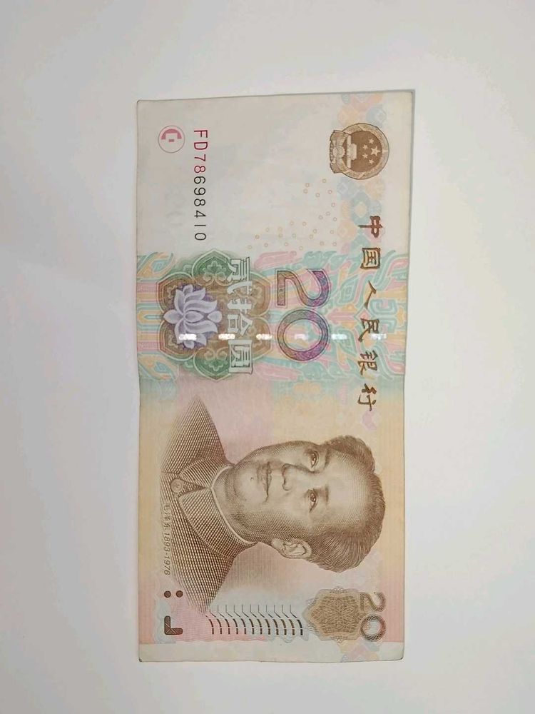 Chinese 20 Yuan