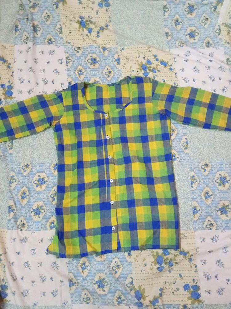 Ladies Check Shirt