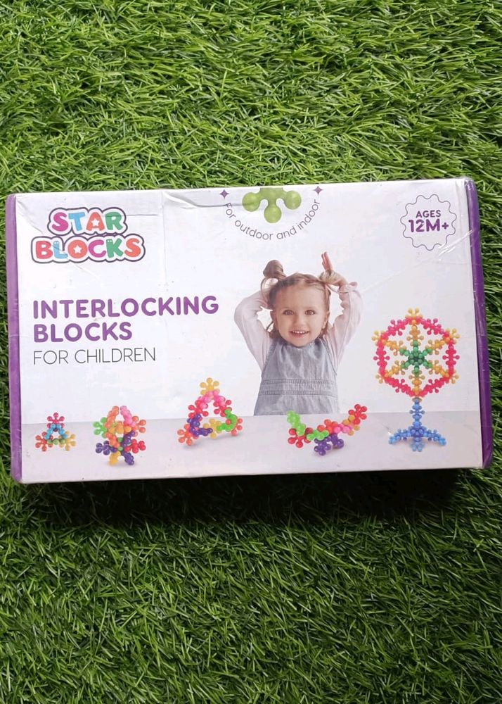 Interlocking Blocks For Kids Playtime